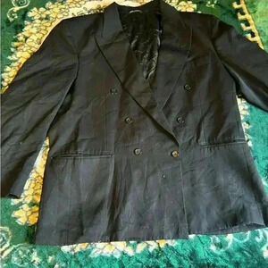 Men’s Massimo Size M/L Black 6 Button Dinner  Jacket